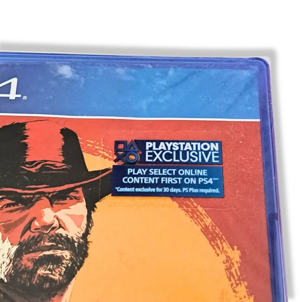Rockstar Games Red Dead Redemption II PS4 Blue Western Action Adventure Game New